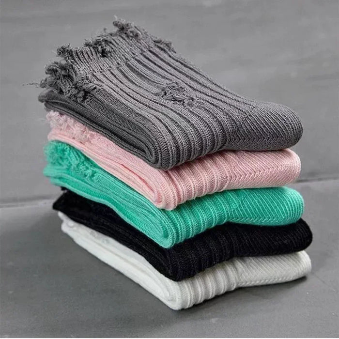 Women Ripped Socks