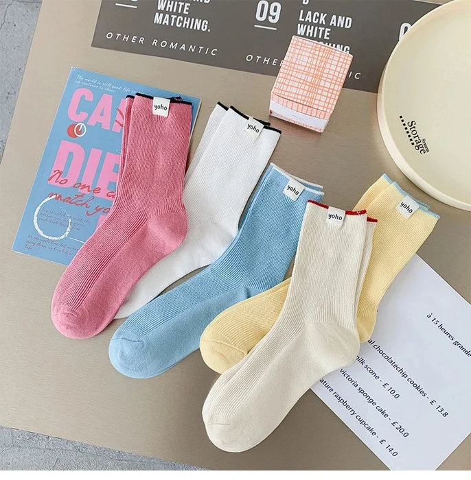 Korean Style Breathable Casual Socks Women's Socks