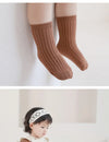 5-pairs-lot-baby-socks-breathable-loose-south-korea-style-solid-color-kids-socks-middle-tube-cotton-socks-set-for-children