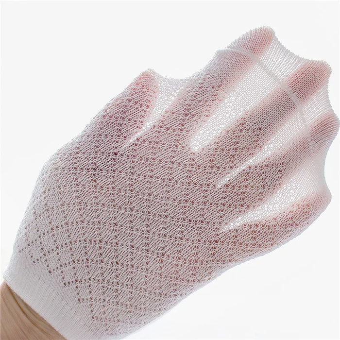 5P/ Summer White Mesh Children Cotton Socks