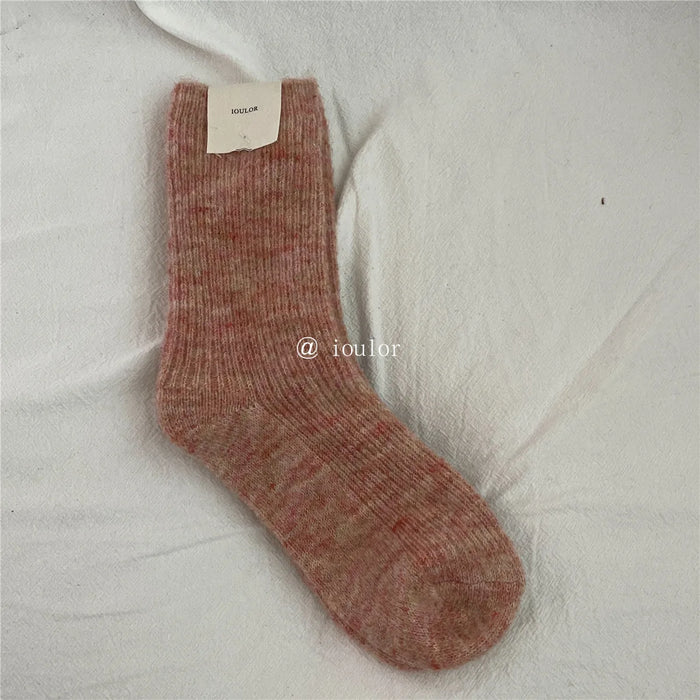 Thermal Women Socks 9% Wool Cashmere Thicken Warm Long Socks