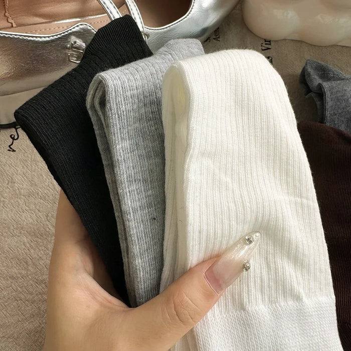 1/3 Pairs Korean Stripe Long Socks