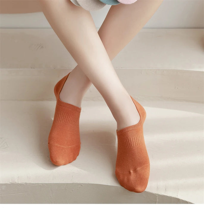 5 Pairs/  Invisible Low Cut Socks