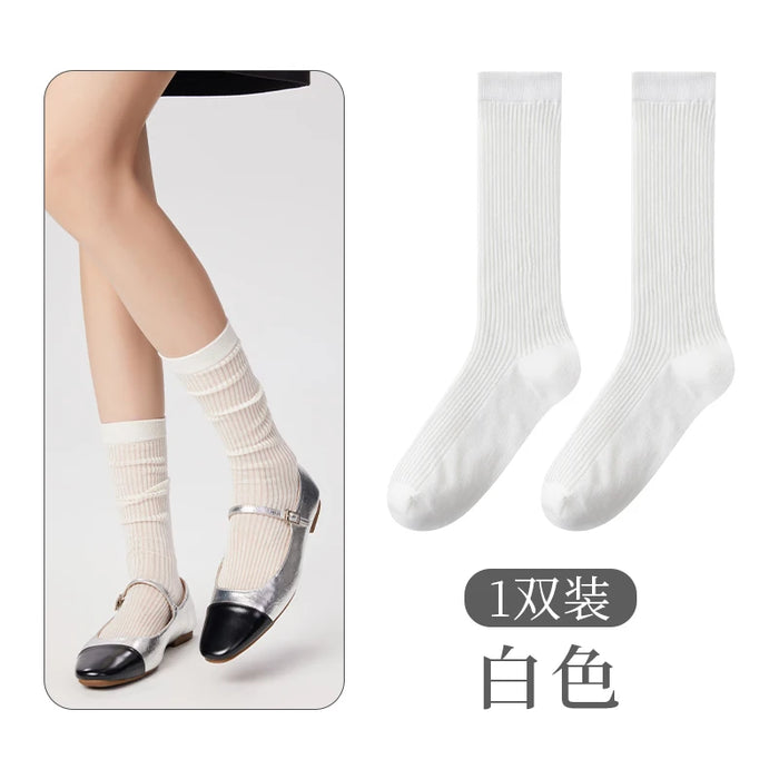 Hollow Mesh Breathable Ballet Style Socks