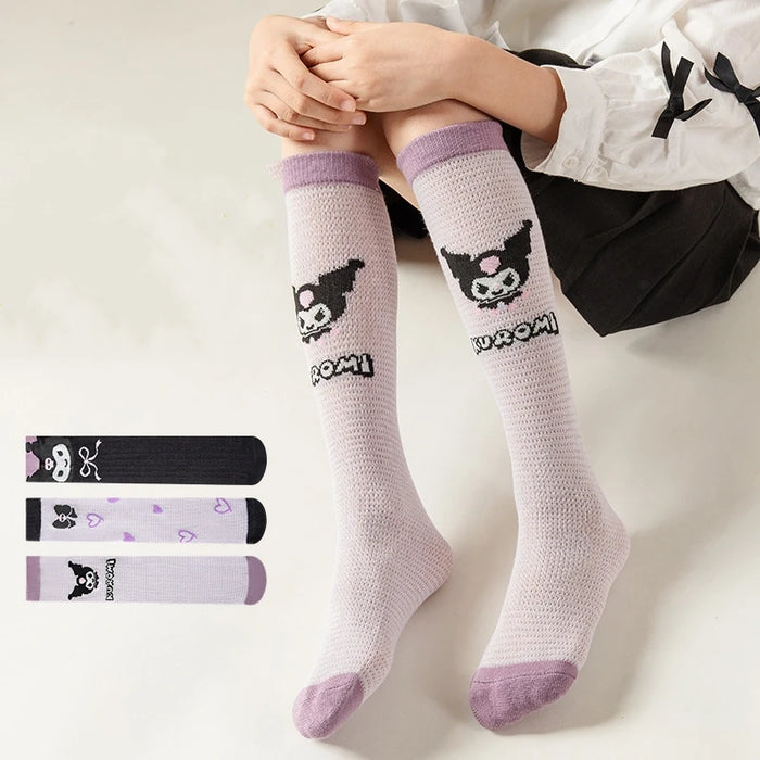 Sanrio Cartoon Comic Surrounding Calf Socks Cute Kuromi Socks
