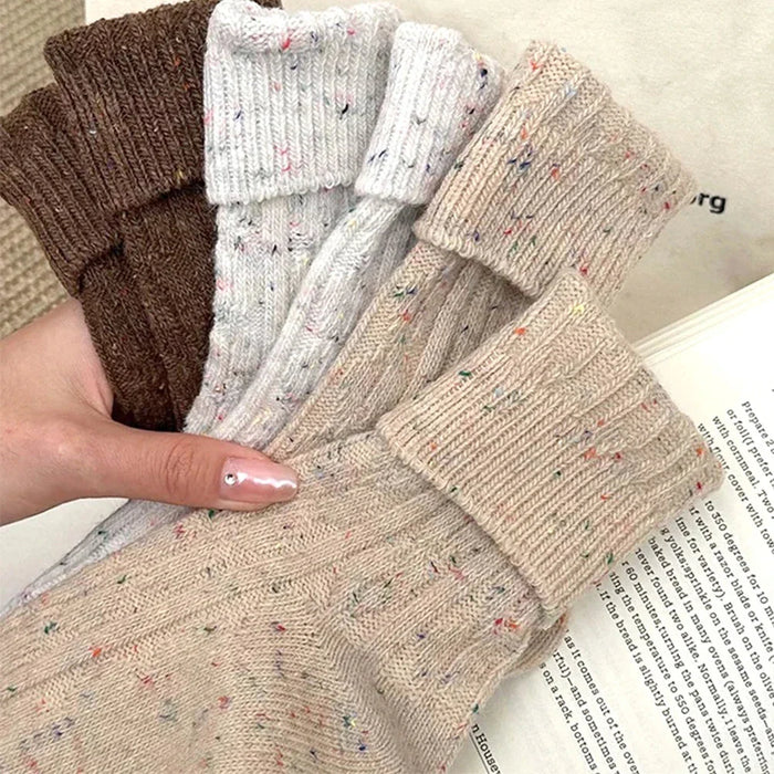 1-3-4-pairs-womens-wool-thick-socks-autumn-and-winter-striped-thick-warm-retro-coffee-womens-socks-mid-tube-socks