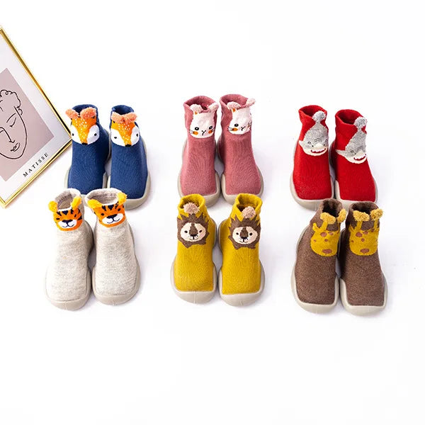 Multi-color Comfortable Floor Shoes Indoor and Outdoor Baby Walking Shoes