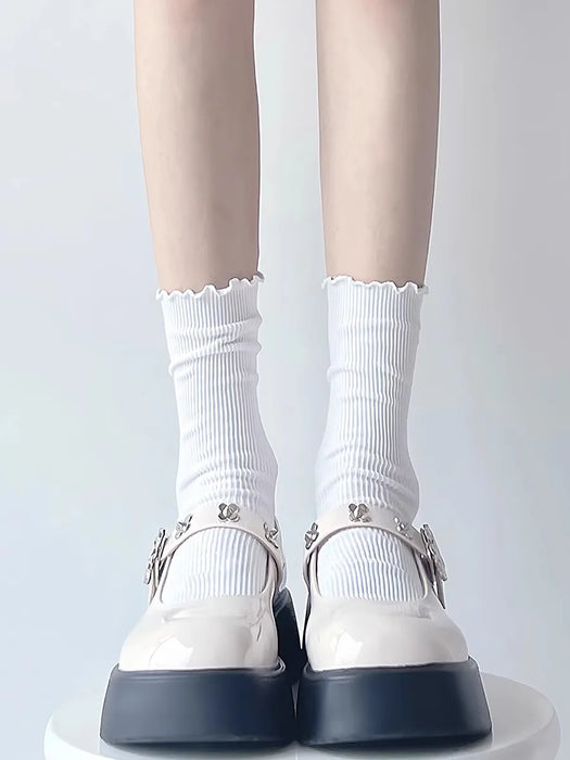 fashion-new-ruffle-socks-for-women-mid-crew-middles-tube-ankle-high-breathable-cotton-socks-black-white-beige-female-cute-sock